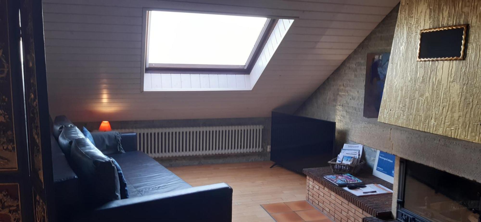 Appartement Beauregard attique à Lausanne Extérieur photo
